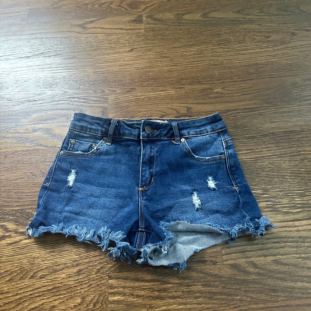 Tractr Denim Girls Shorts